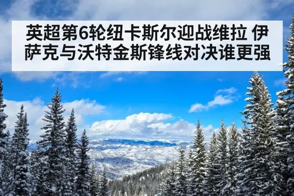 英超第6轮纽卡斯尔迎战维拉 伊萨克与沃特金斯锋线对决谁更强
